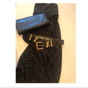 Turtle neck sweater dress